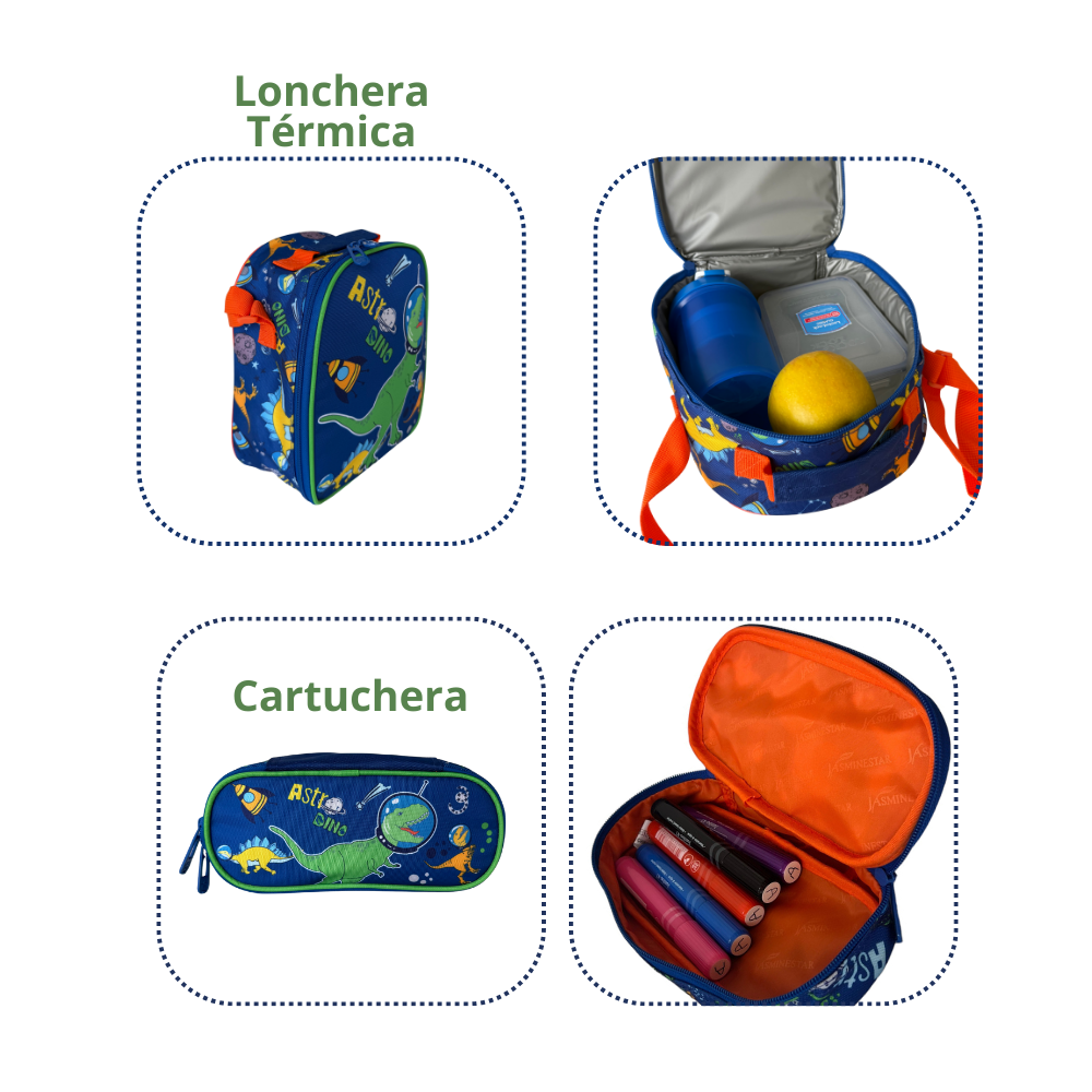 Mochila con ruedas - Astro Dino