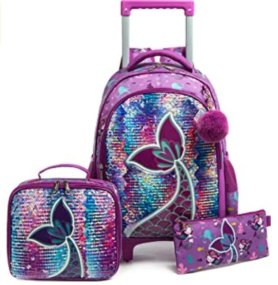 Mochila con ruedas - Diseño Sirena